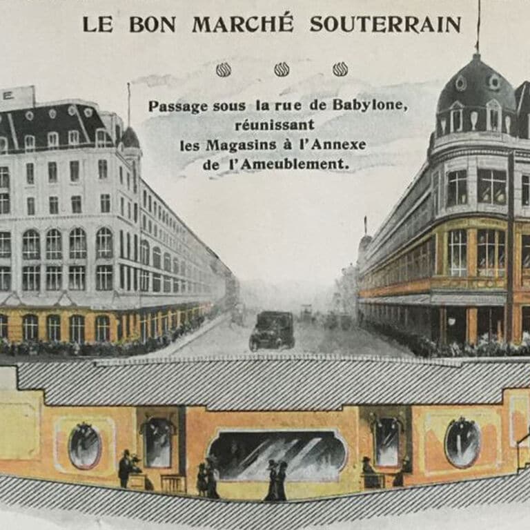 Quel bel et chic endroit que le Bon Marché Rive Gauche pour mettre en  valeur notre belle Dame !