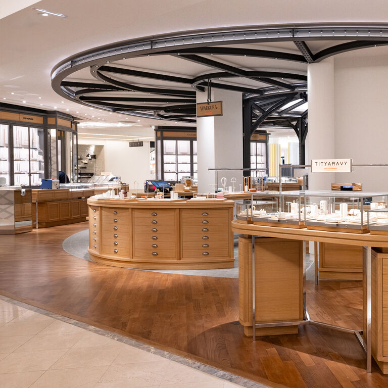 Personalization Front and Center in Le Bon Marché Jewelry Space