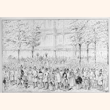 Dans les archives du Bon Marché : commerce et musique au diapason 