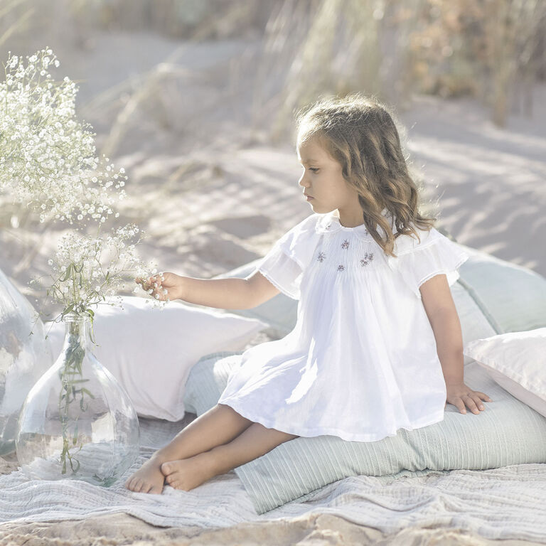 Chaussure enfant ceremonie rose pale