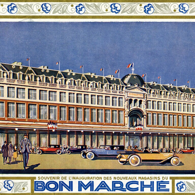 The history of Le Bon Marché