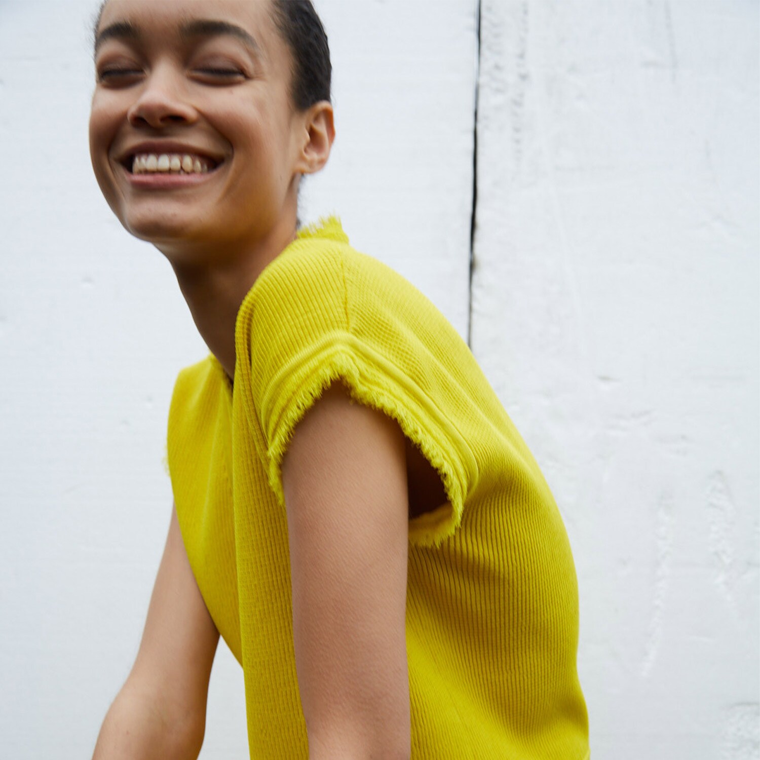 bon marche yellow tops