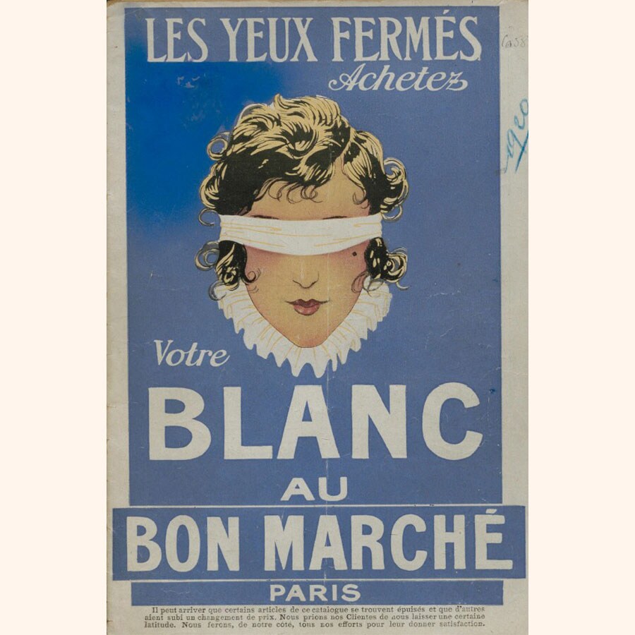 The month of White, an invention of Le Bon Marché which has become