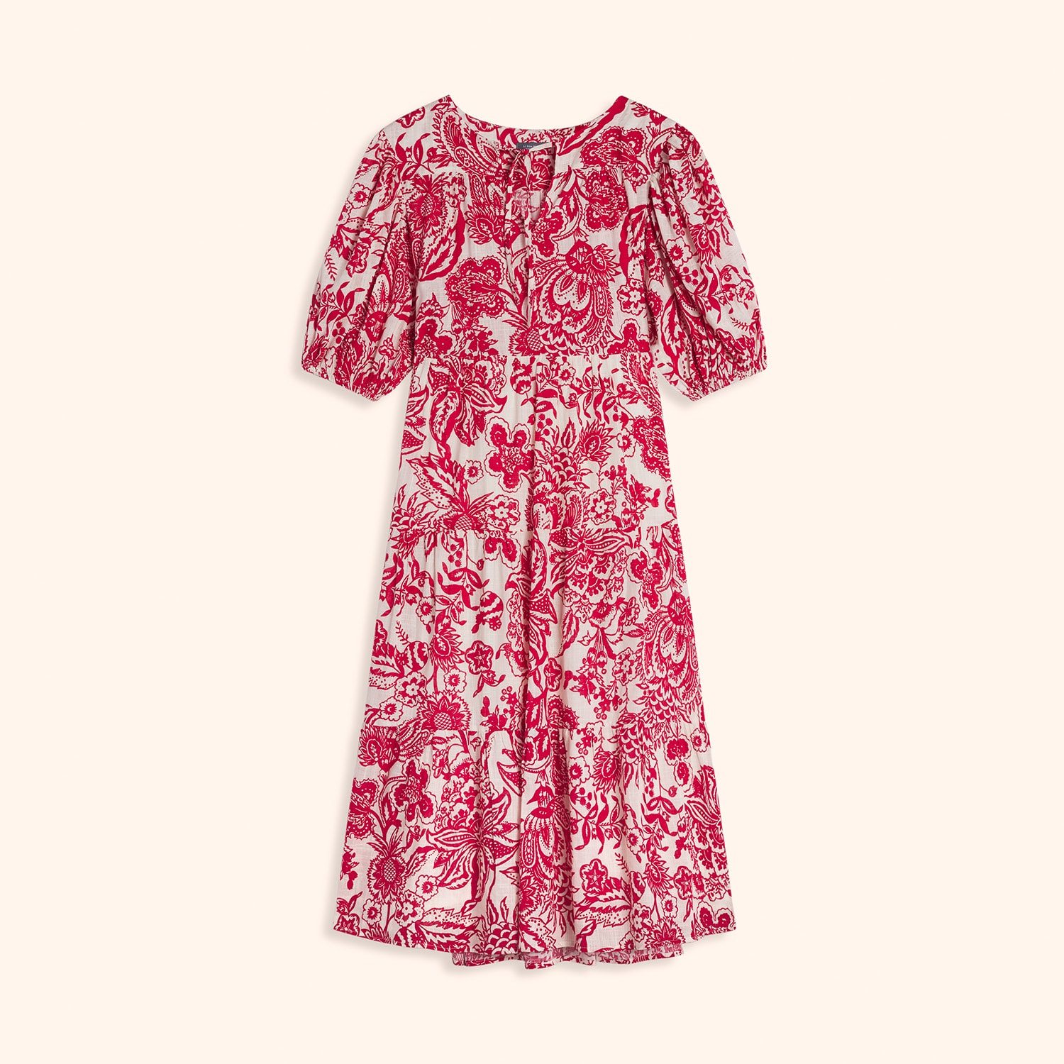 Robe longue imprimé floral