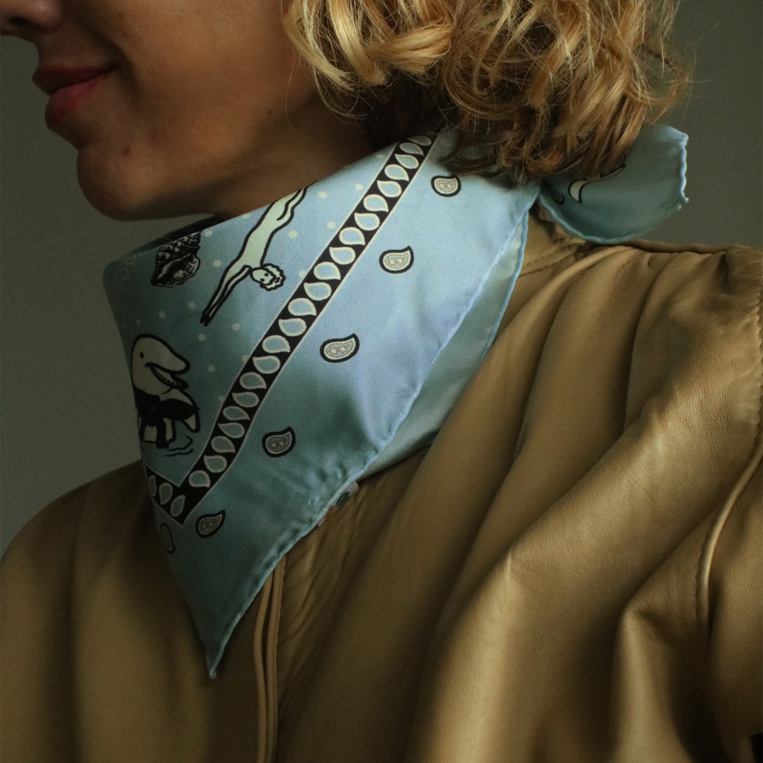 Foulard "Sea beauty"