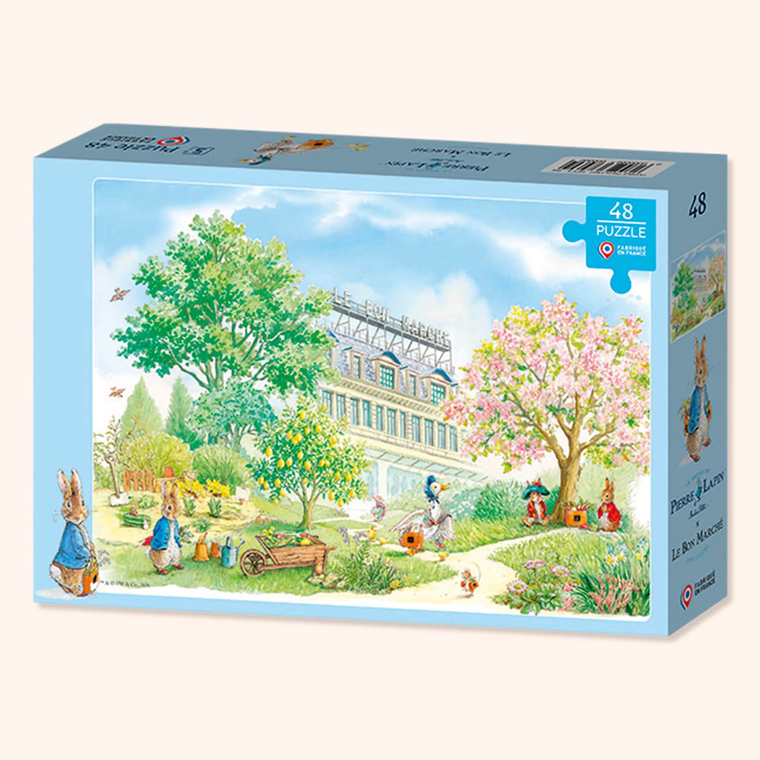 Puzzle "Paysage Pierre Lapin" 48 pi&egrave;ces