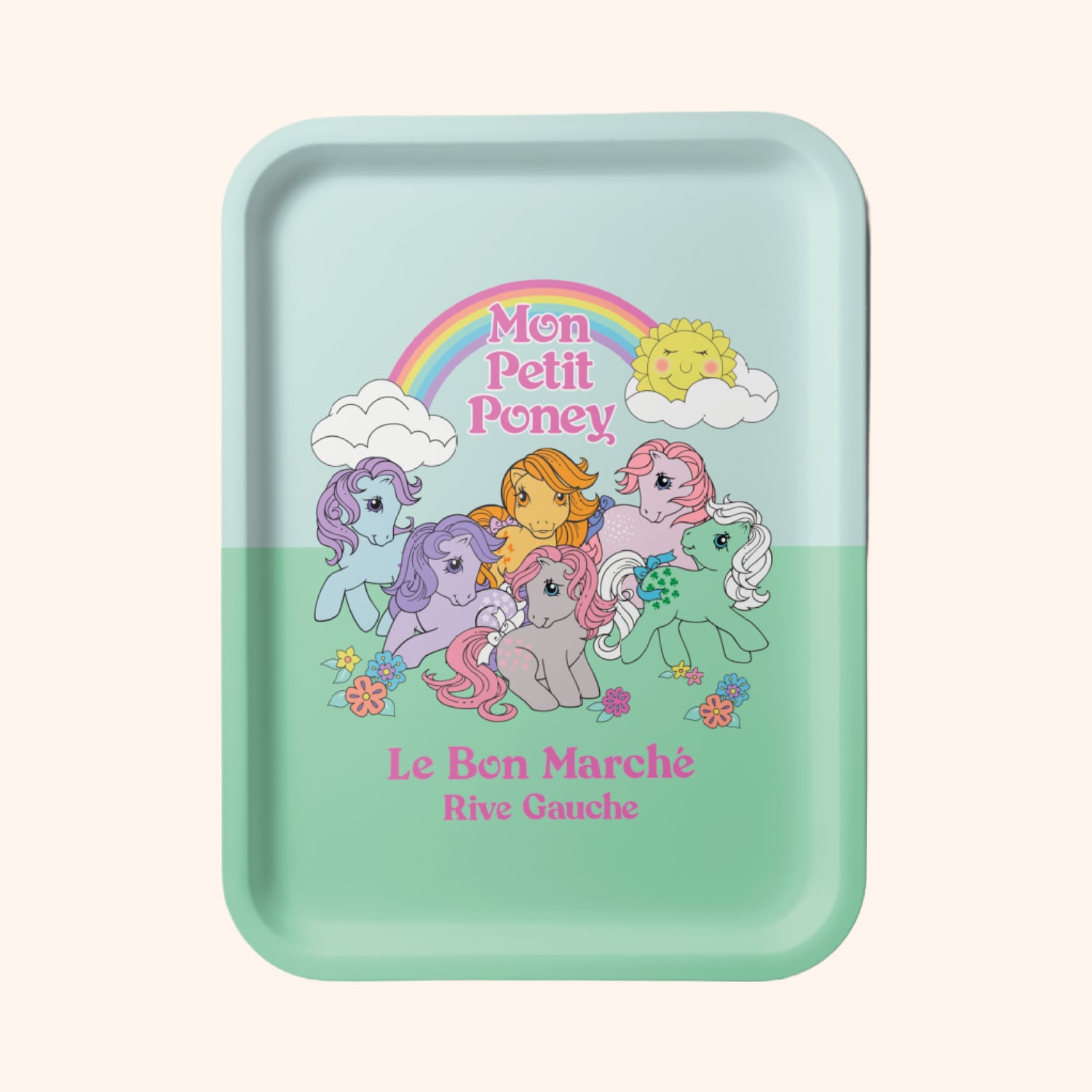 Plateau Mon Petit Poney "Rainbow"