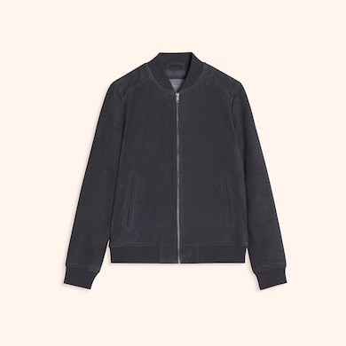 Blouson suede, , hi-res