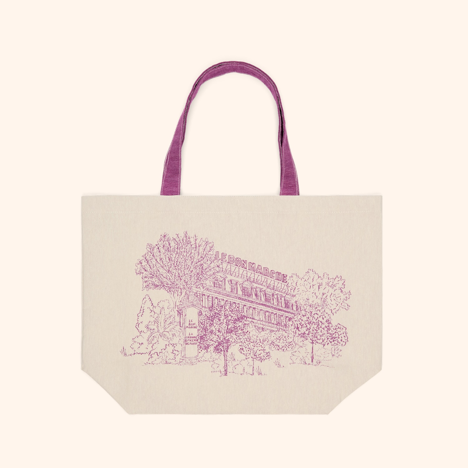 Totebag fresque le Bon Marché
