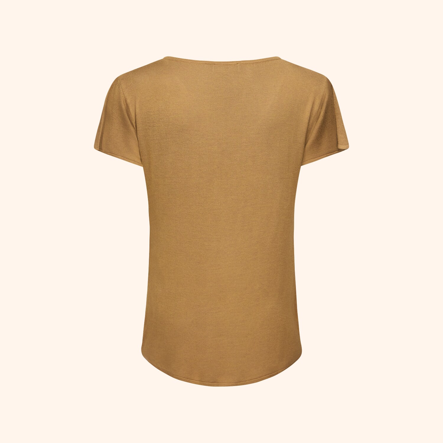 T-shirt col V manches courtes