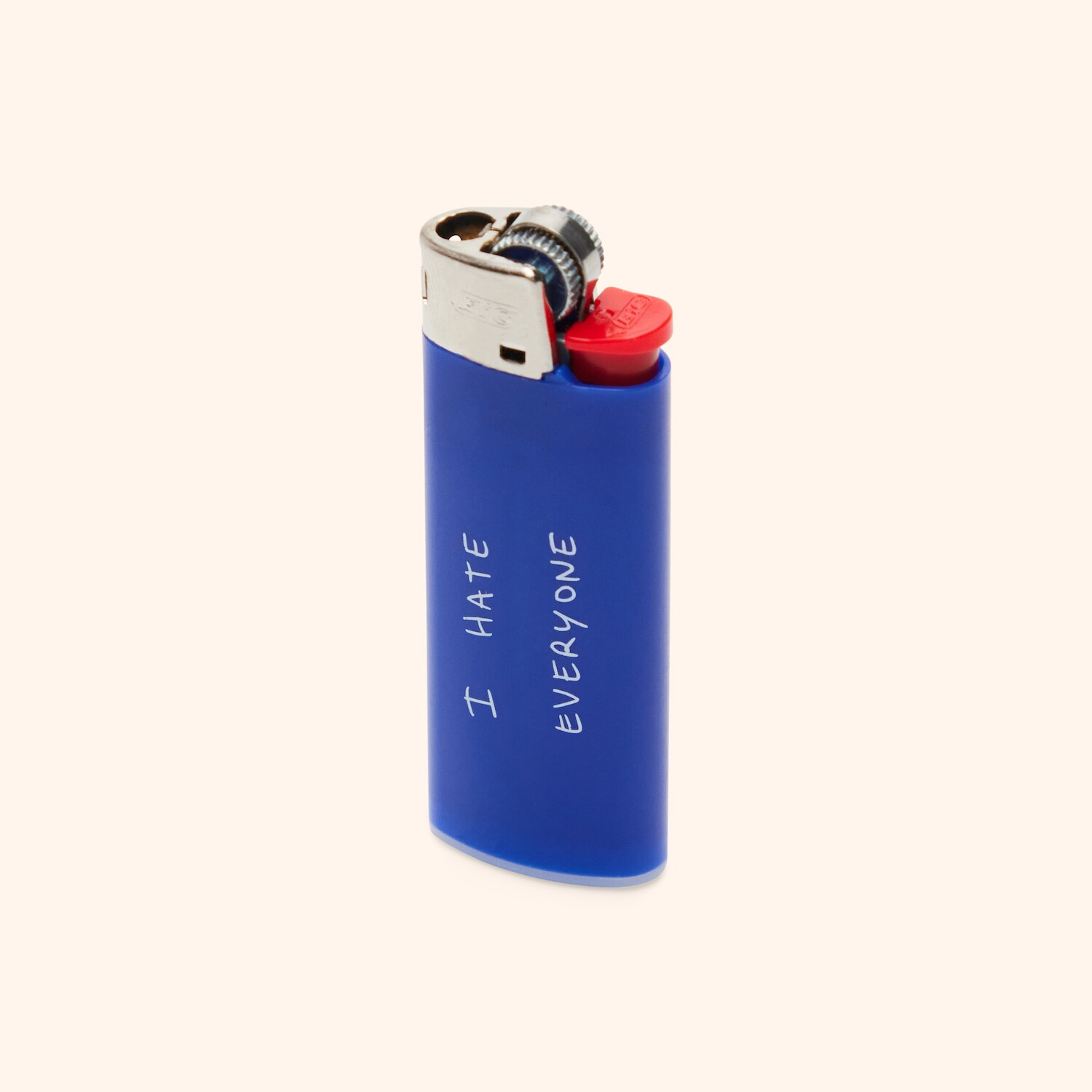 Briquet "I hate everyone"