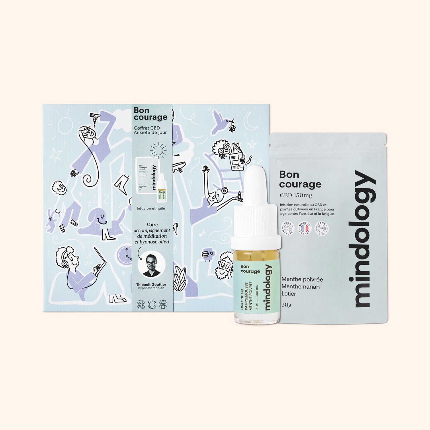 Coffret Bon courage CBD