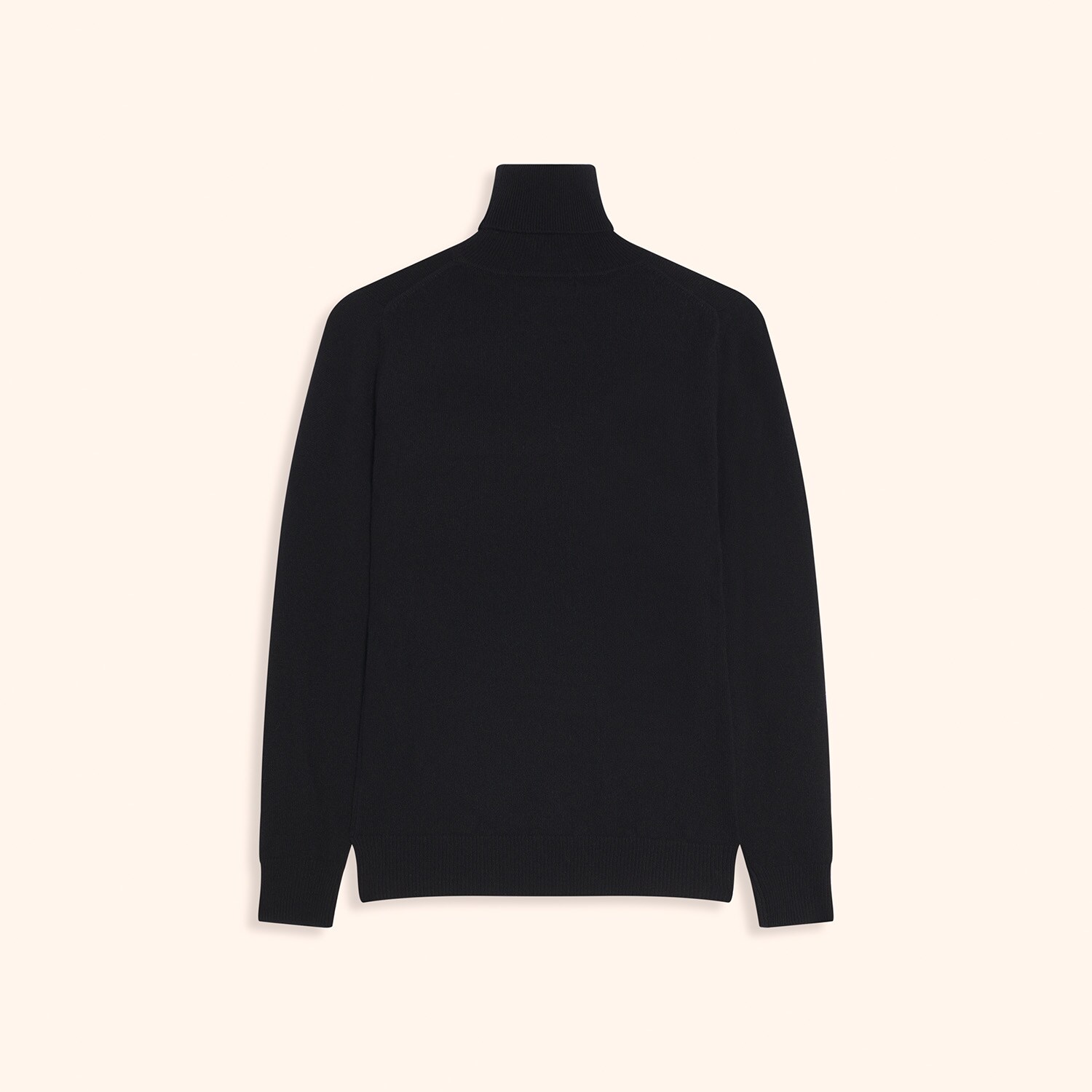 Pull col roulé