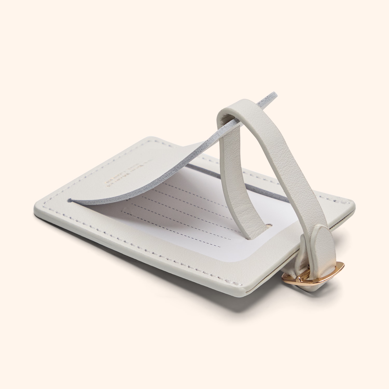 Etiquette bagage "Prisme"