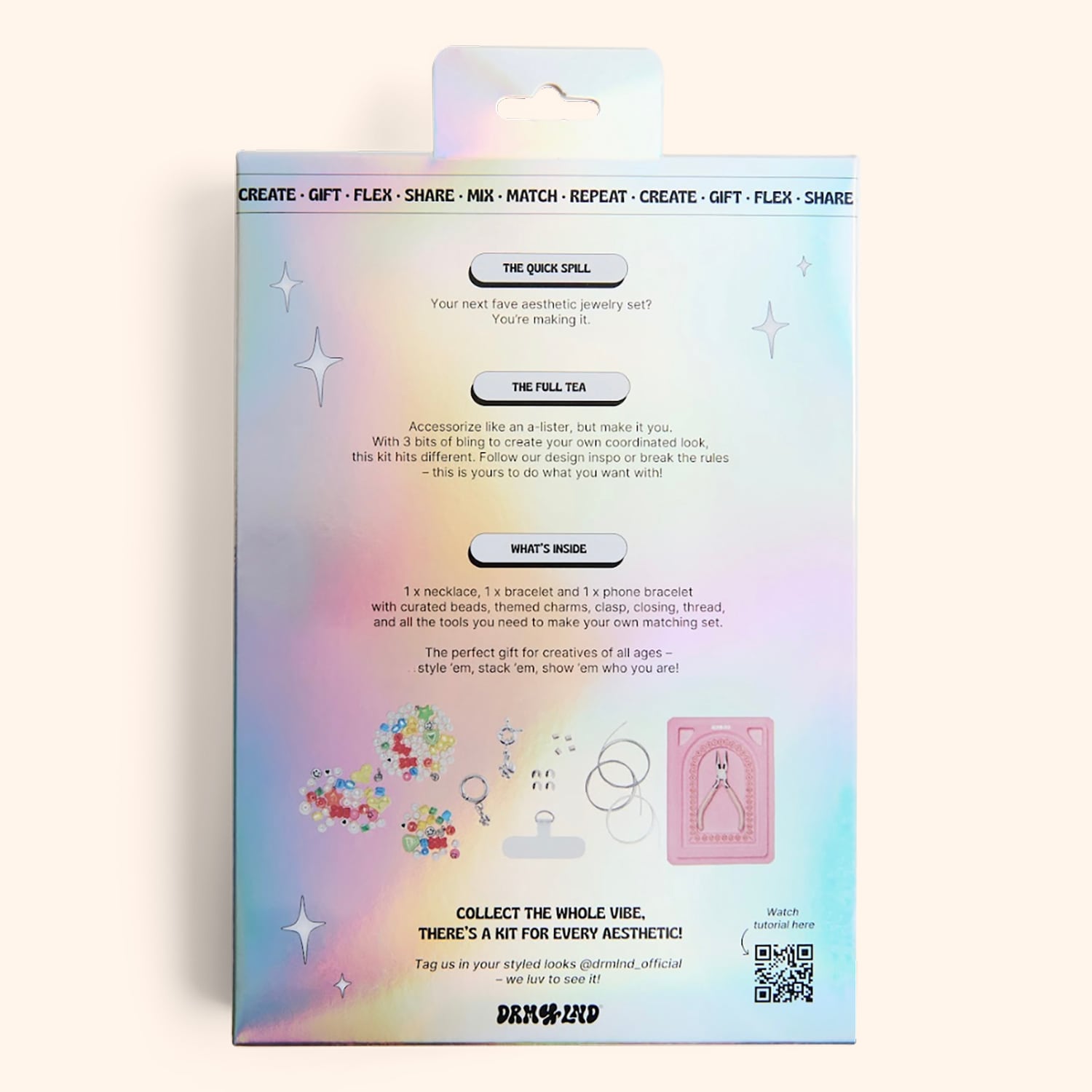 Kit bijoux 3 en 1 "Fashion It Girl"