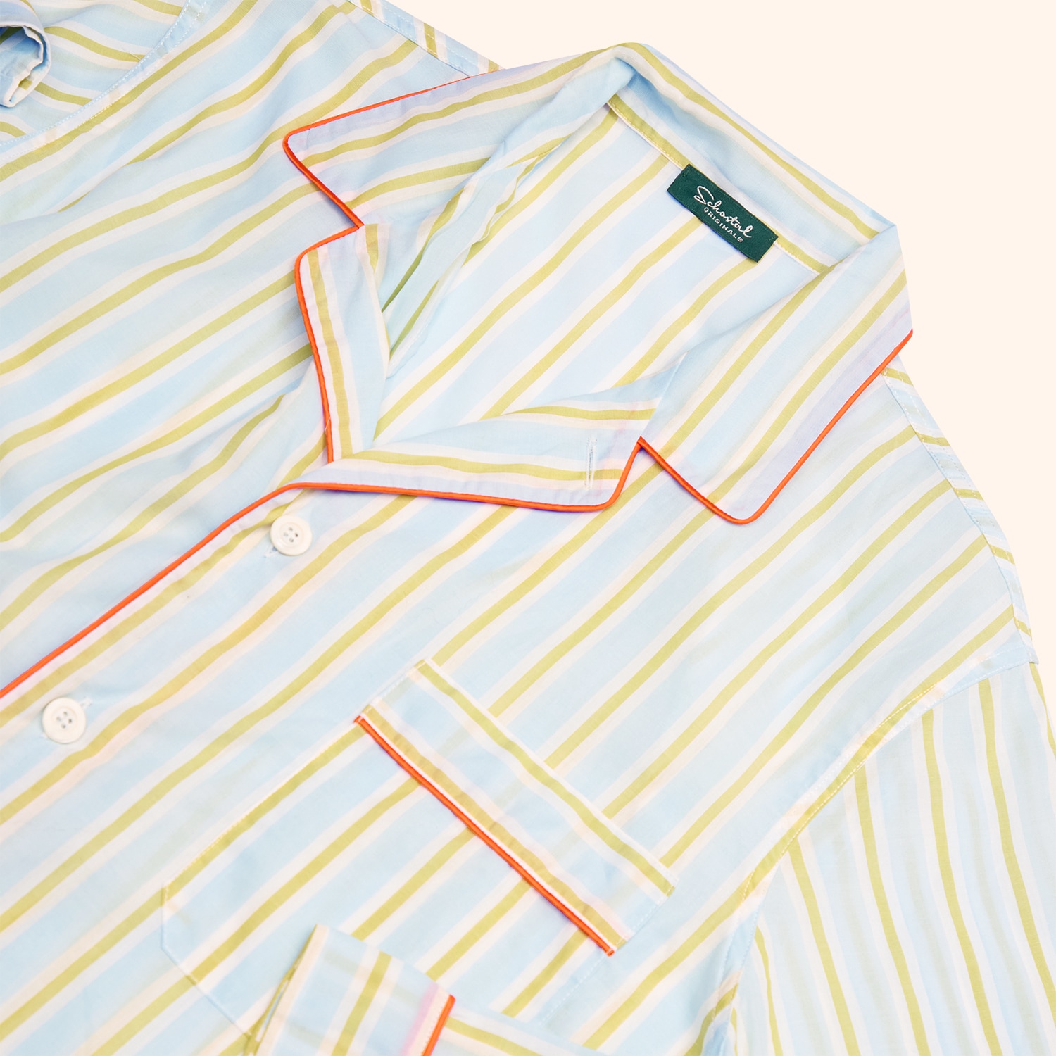 Pyjama long à rayures