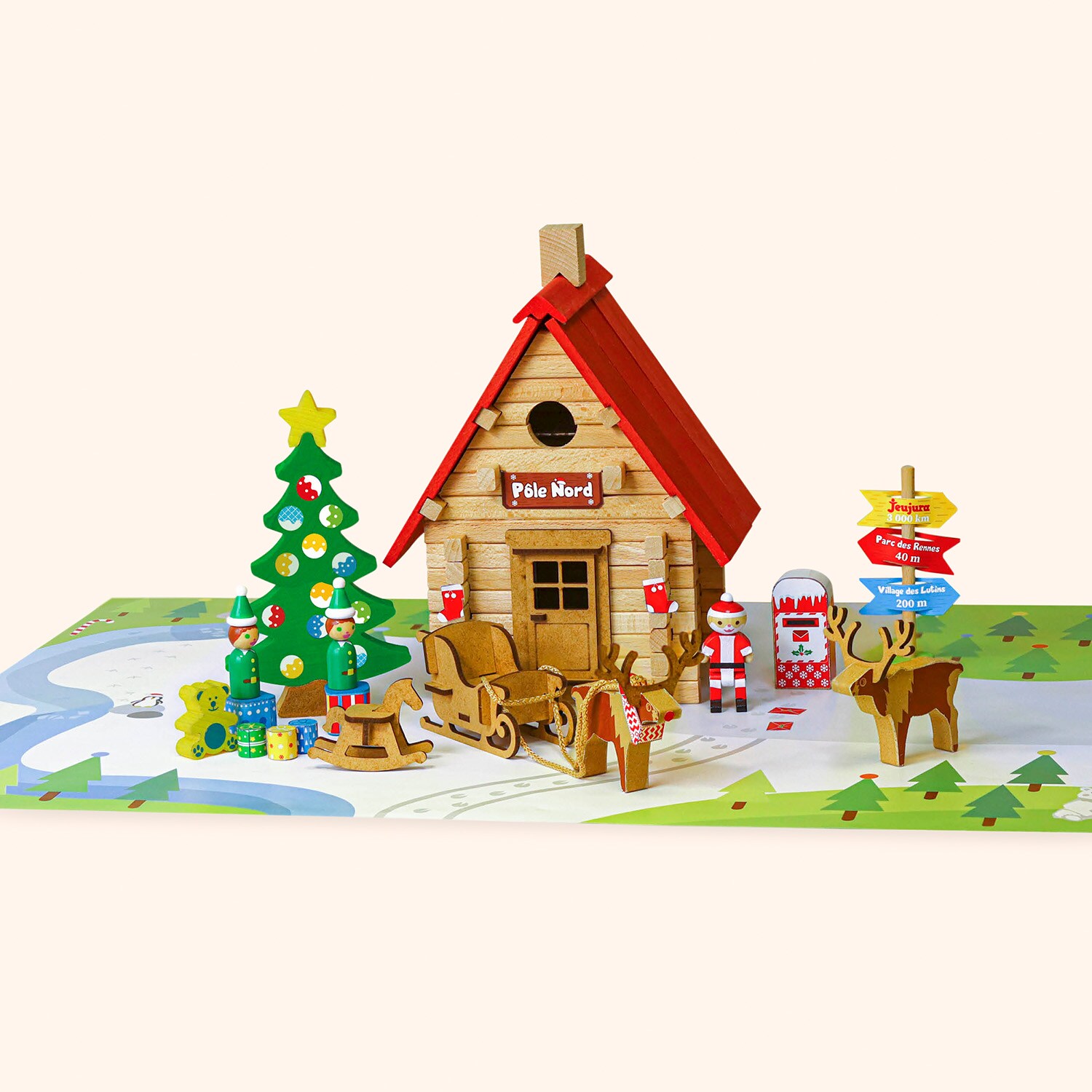 Chalet de Noël à construire