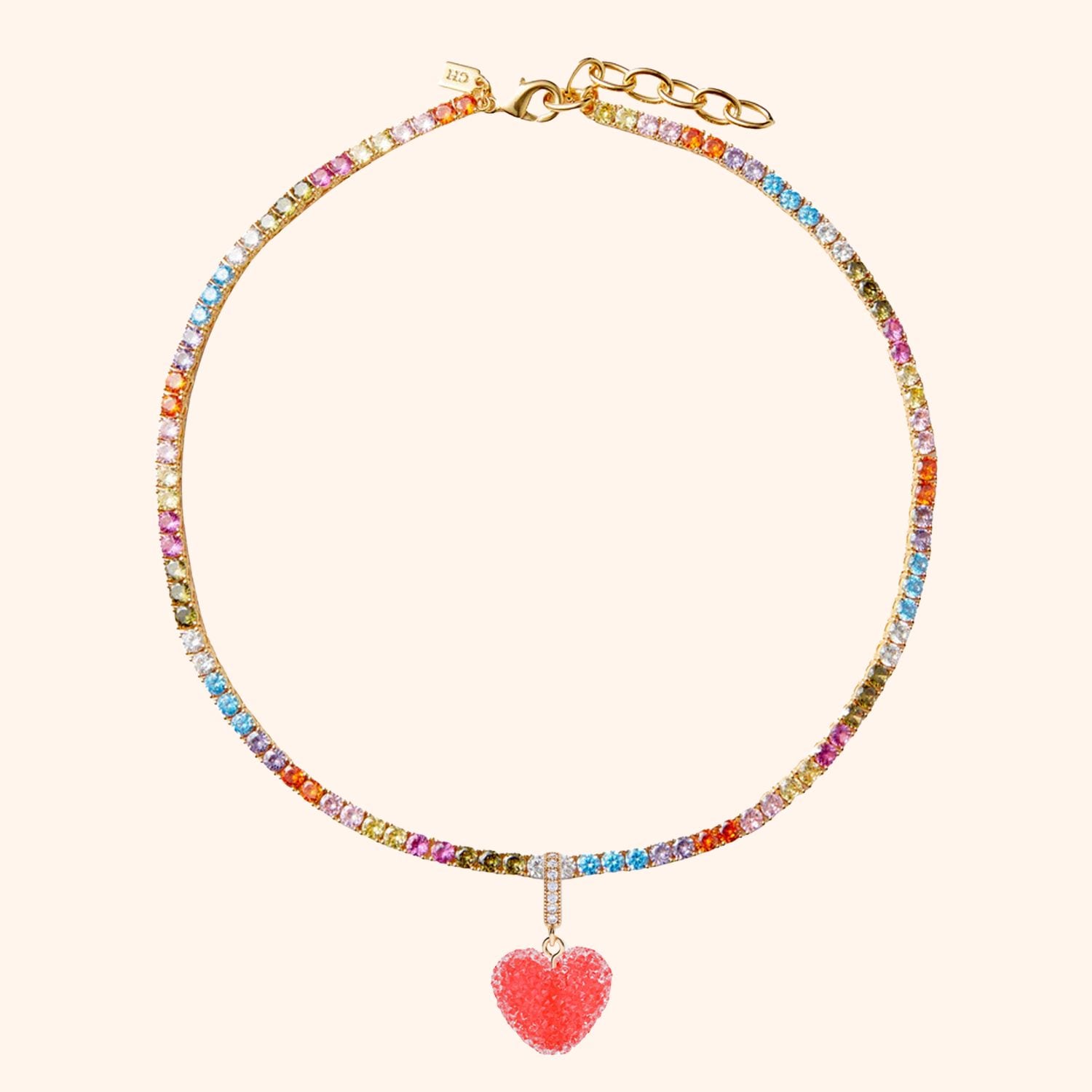 Collier Serena - Jelly Heart