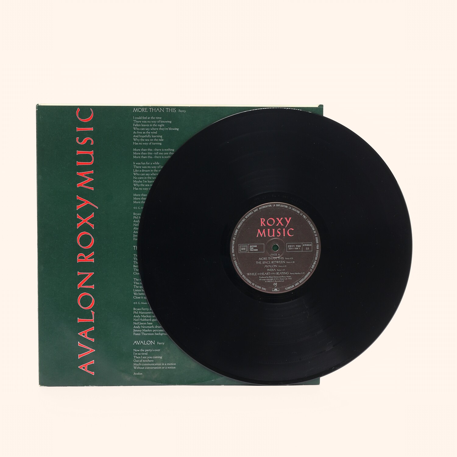Vinyle Avalon - Roxy Music 