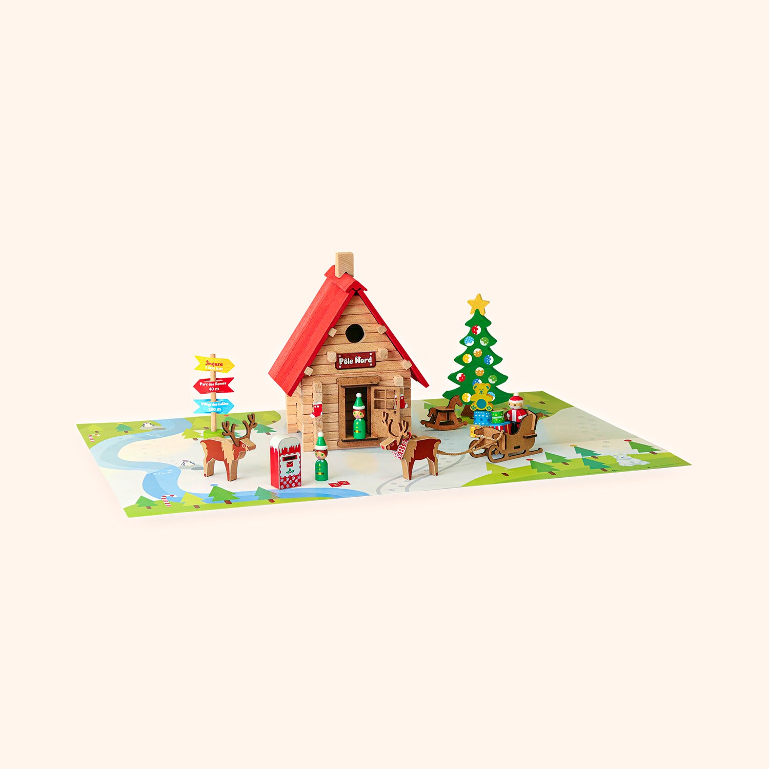 Chalet de Noël à construire