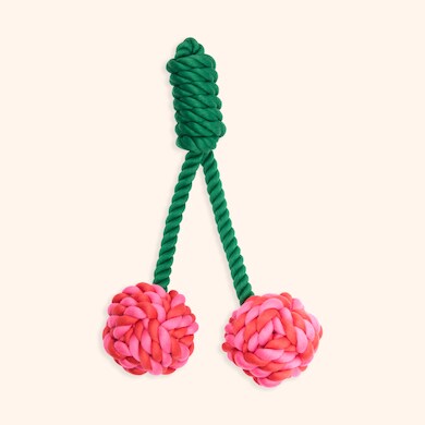 Jouet pour chien cerise, , hi-res