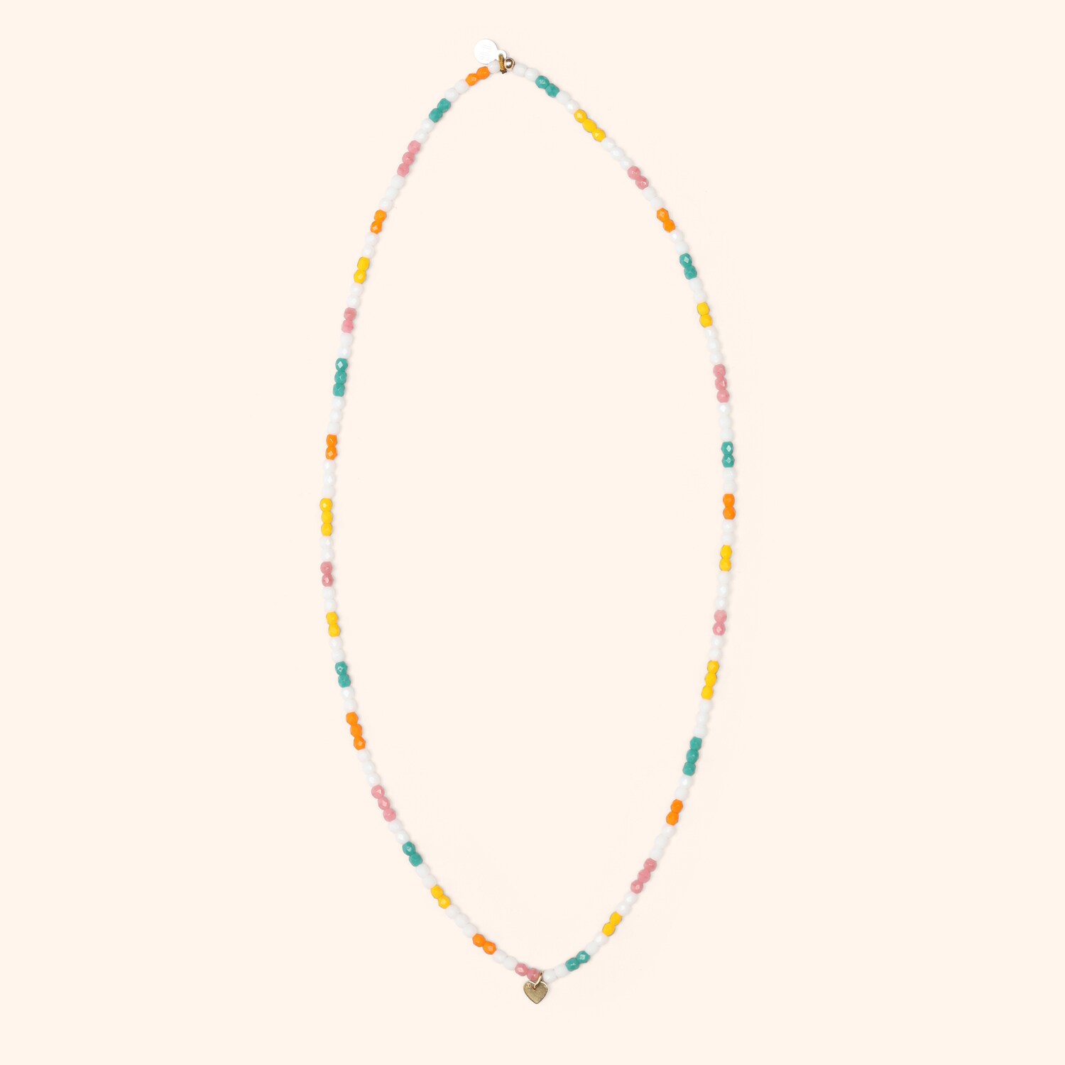  Bracelet cœur pastel tie and dye