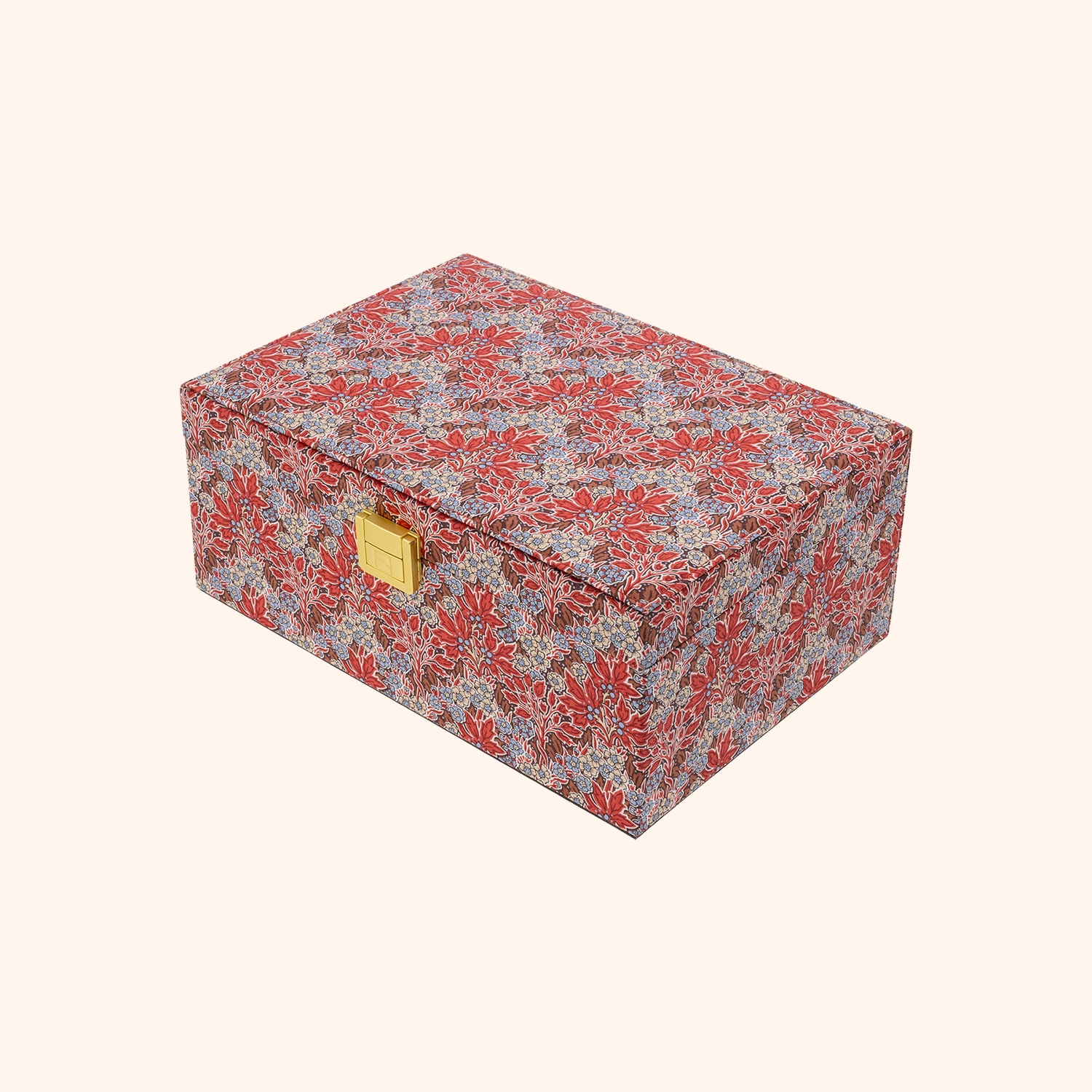 Boîte à bijoux carrée - MW Liberty Aubrey Forest Rust
