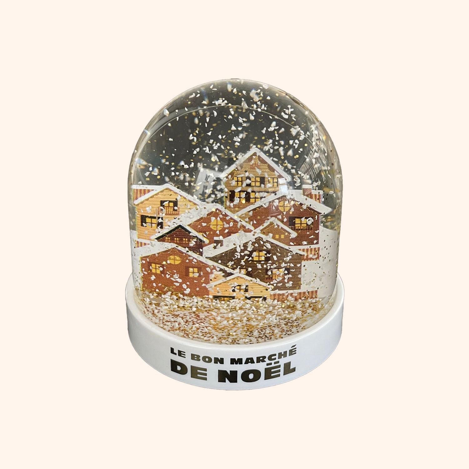 Boule à neige Bon Marche de Noël
