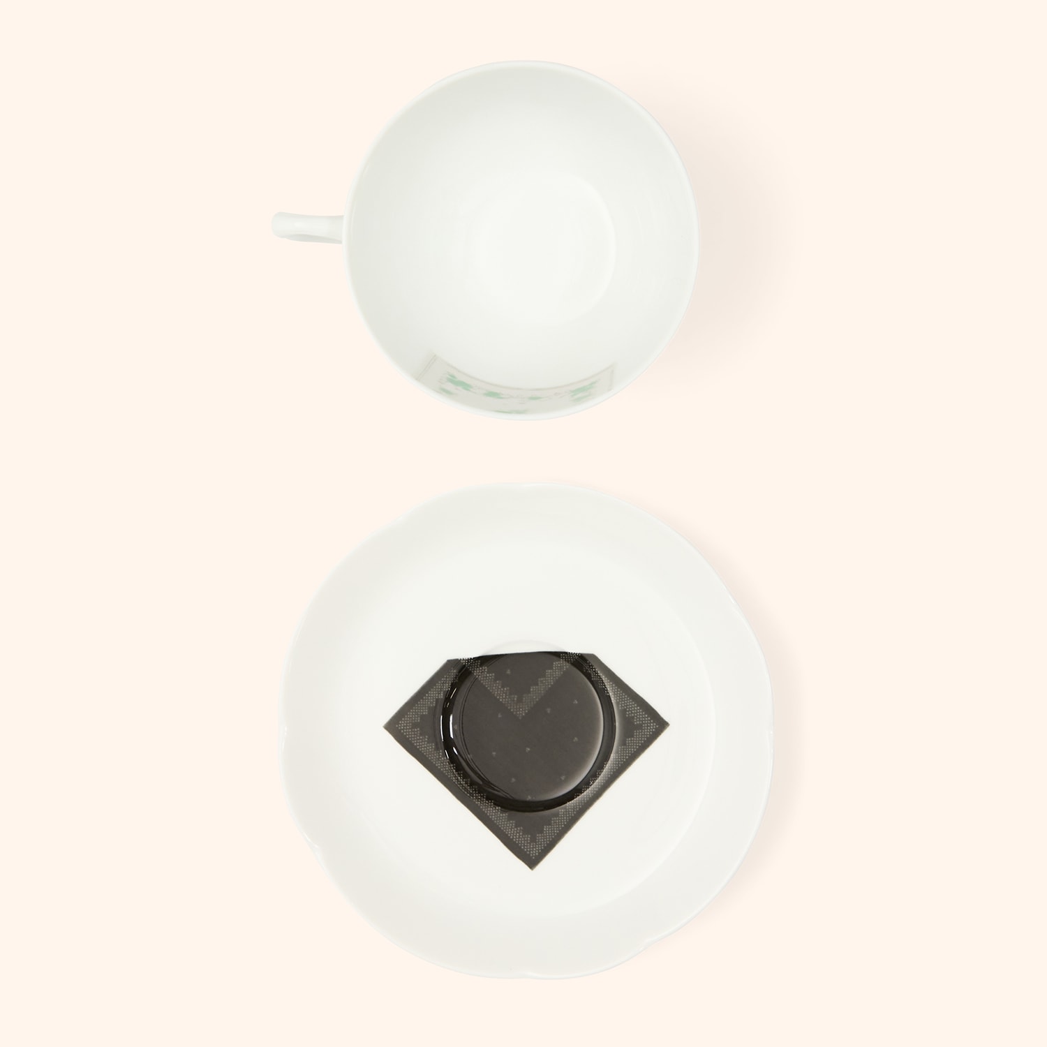 Set de 2 tasses à thé et soucoupes