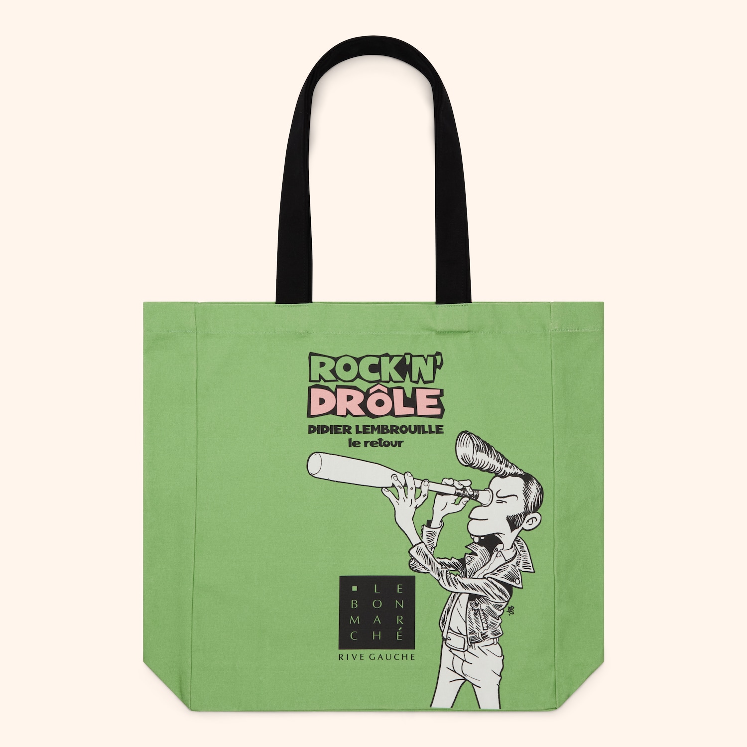 Totebag Rock'n'Dr&ocirc;le