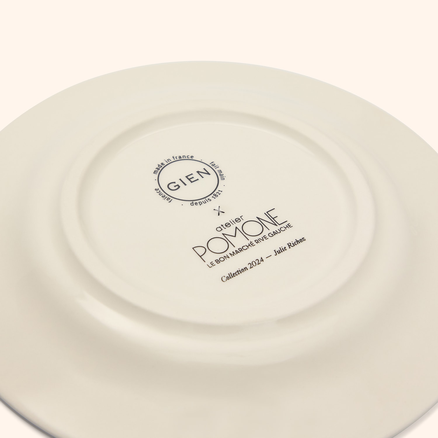 Coffret de 4 assiettes canapés