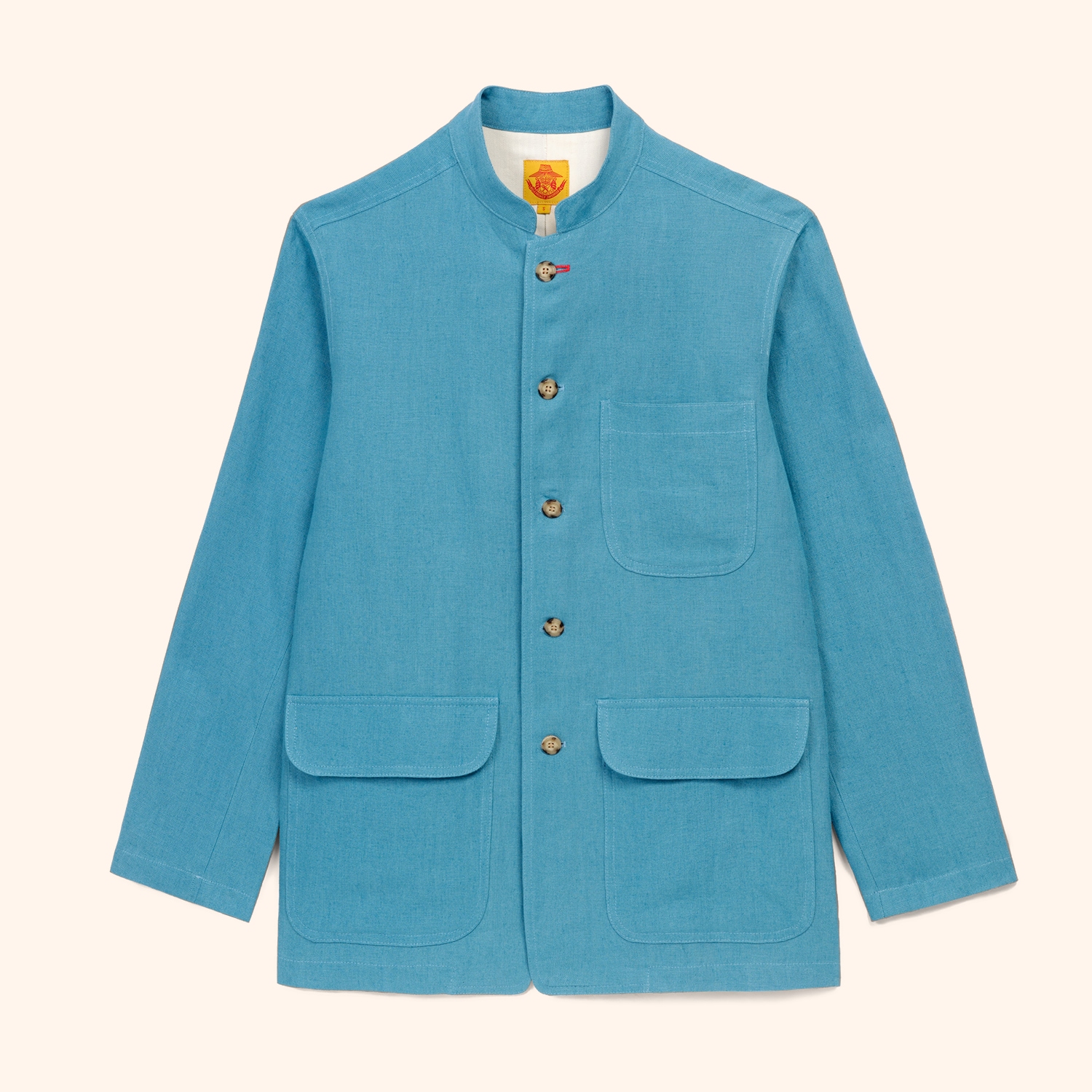 Veste en lin manche longue