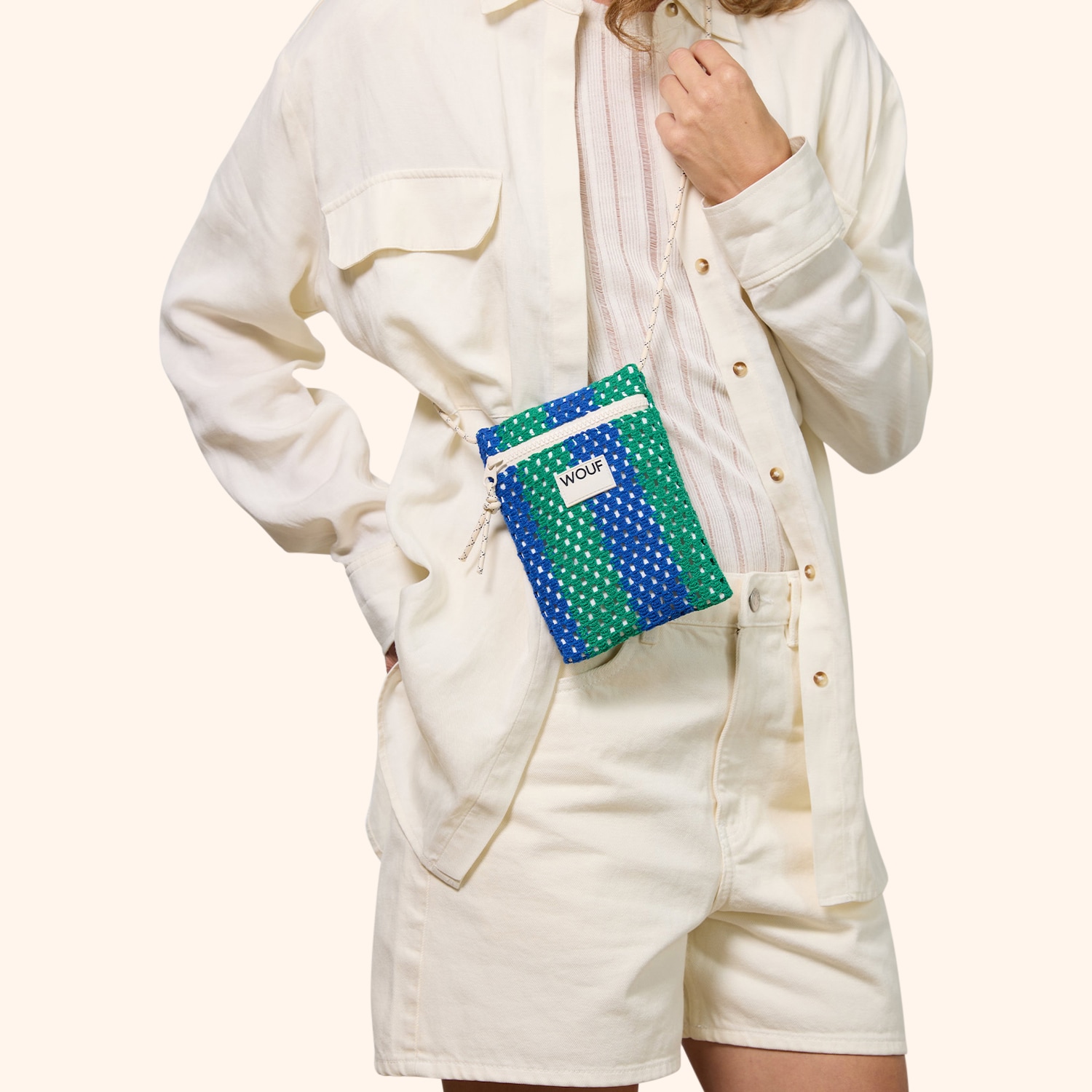 【WOUF】クロシェスマホポーチ Phone Pouch | WOUF | Le Bon Marché