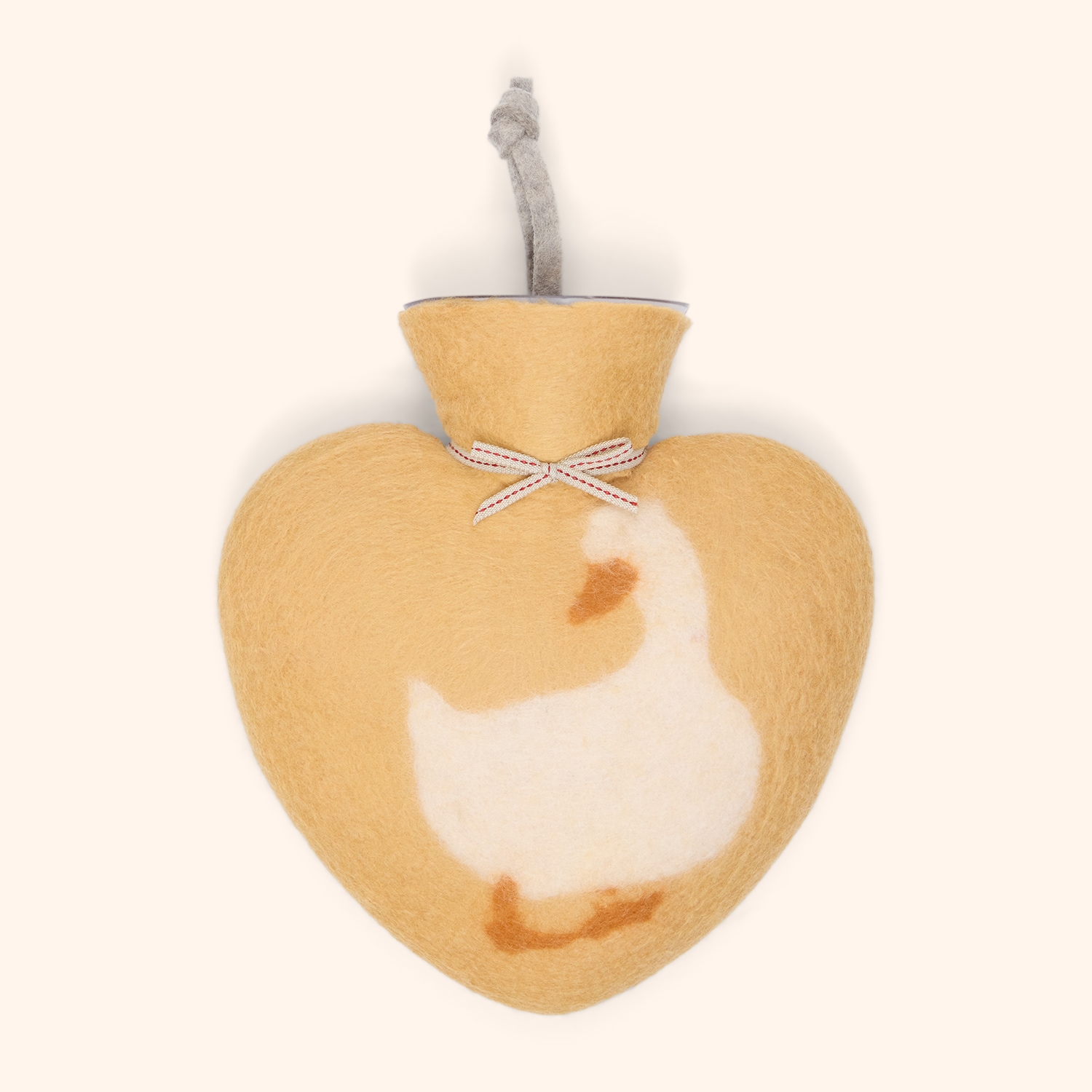 Bouillotte c&oelig;ur Oie