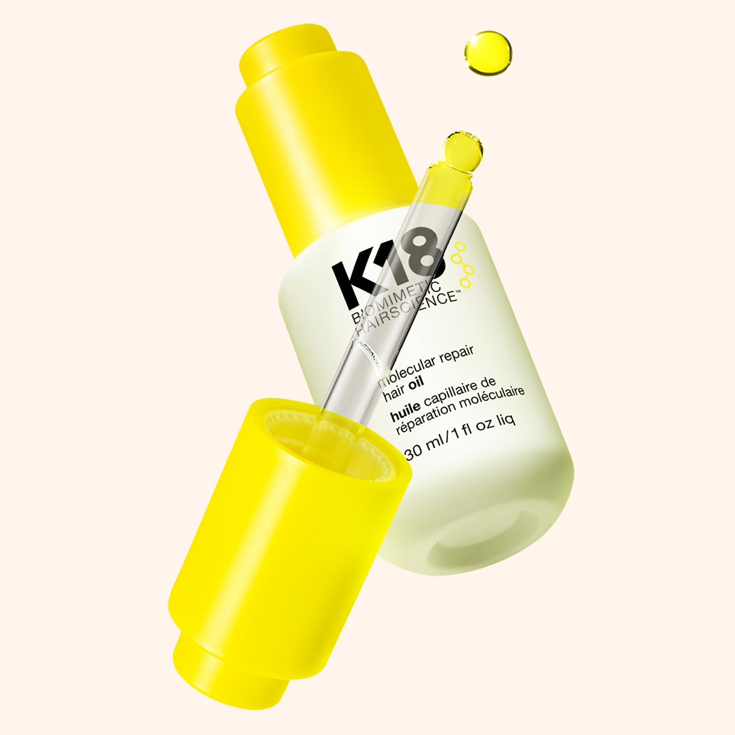 Huile capillaire réparatrice