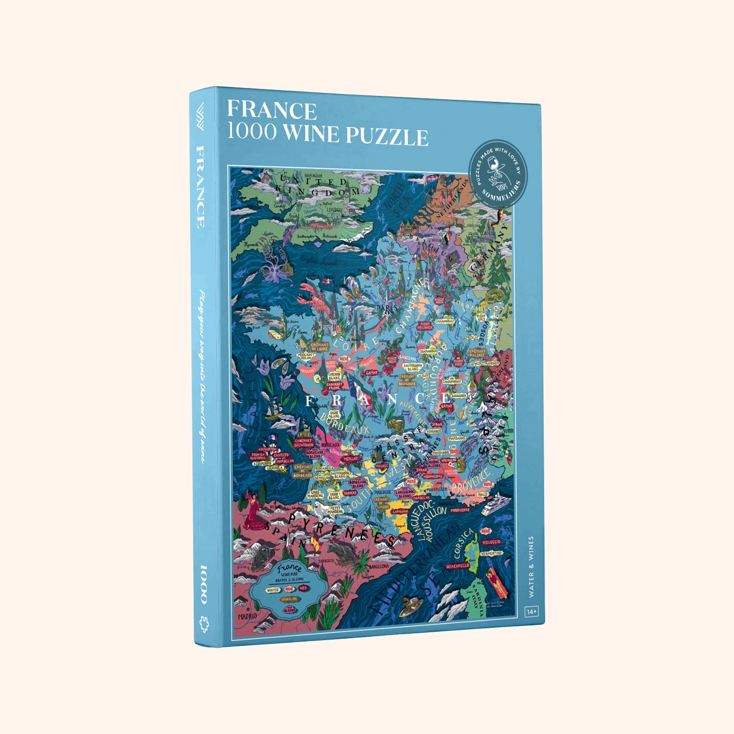 Puzzle vins de France