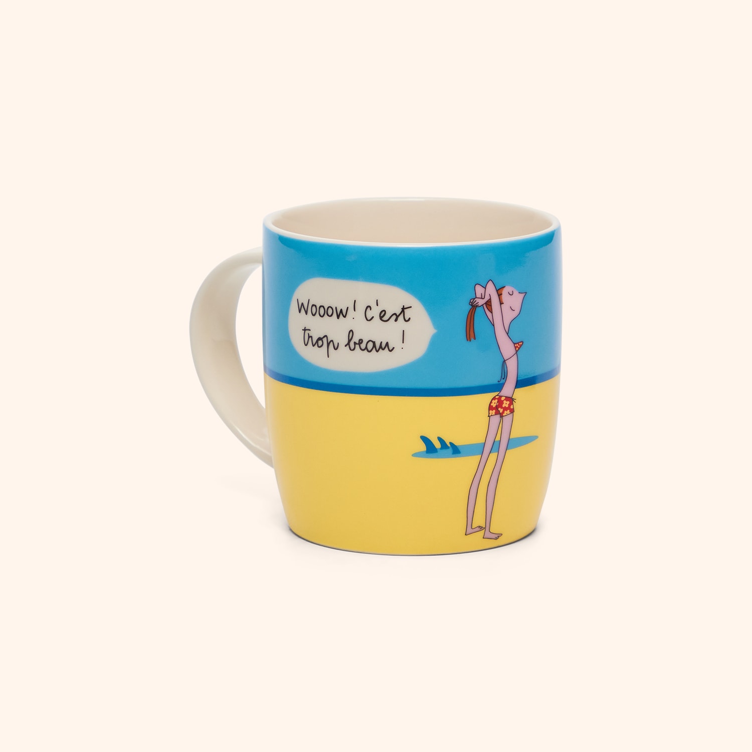 Mug SOLEDAD "Wow ! C'est trop beau"