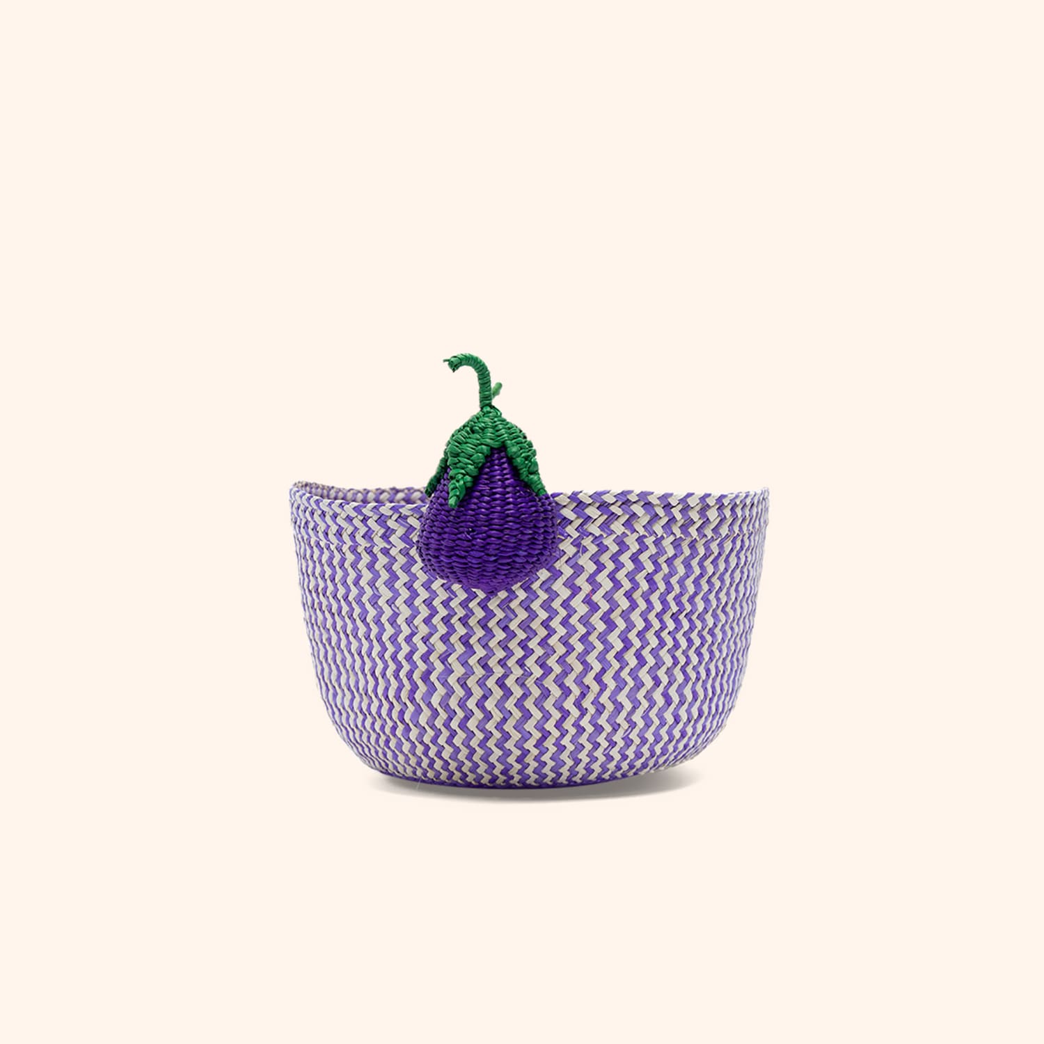Panier aubergine