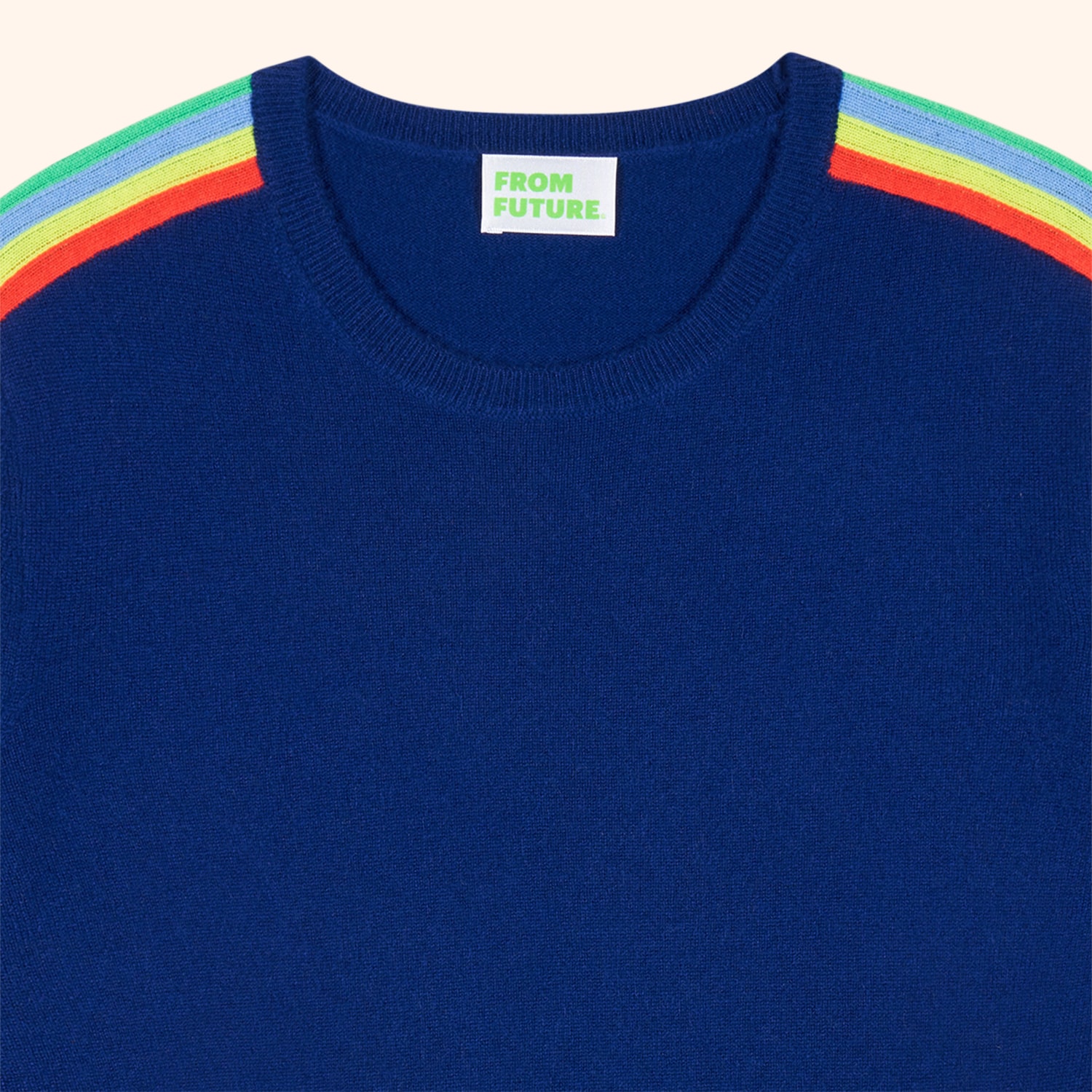 Pull à col rond en cachemire