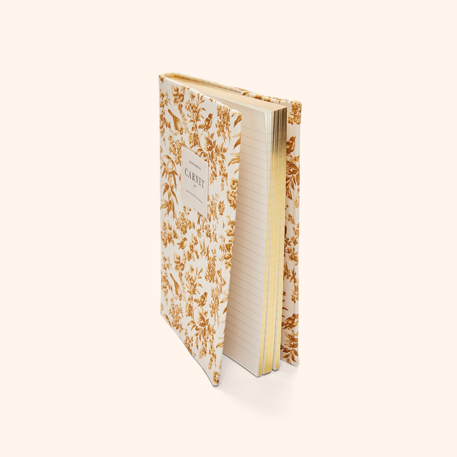 Carnet couverture tissu Paradis