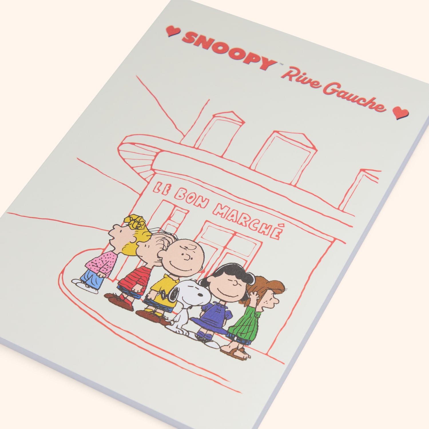 Carnet Snoopy "Facade"