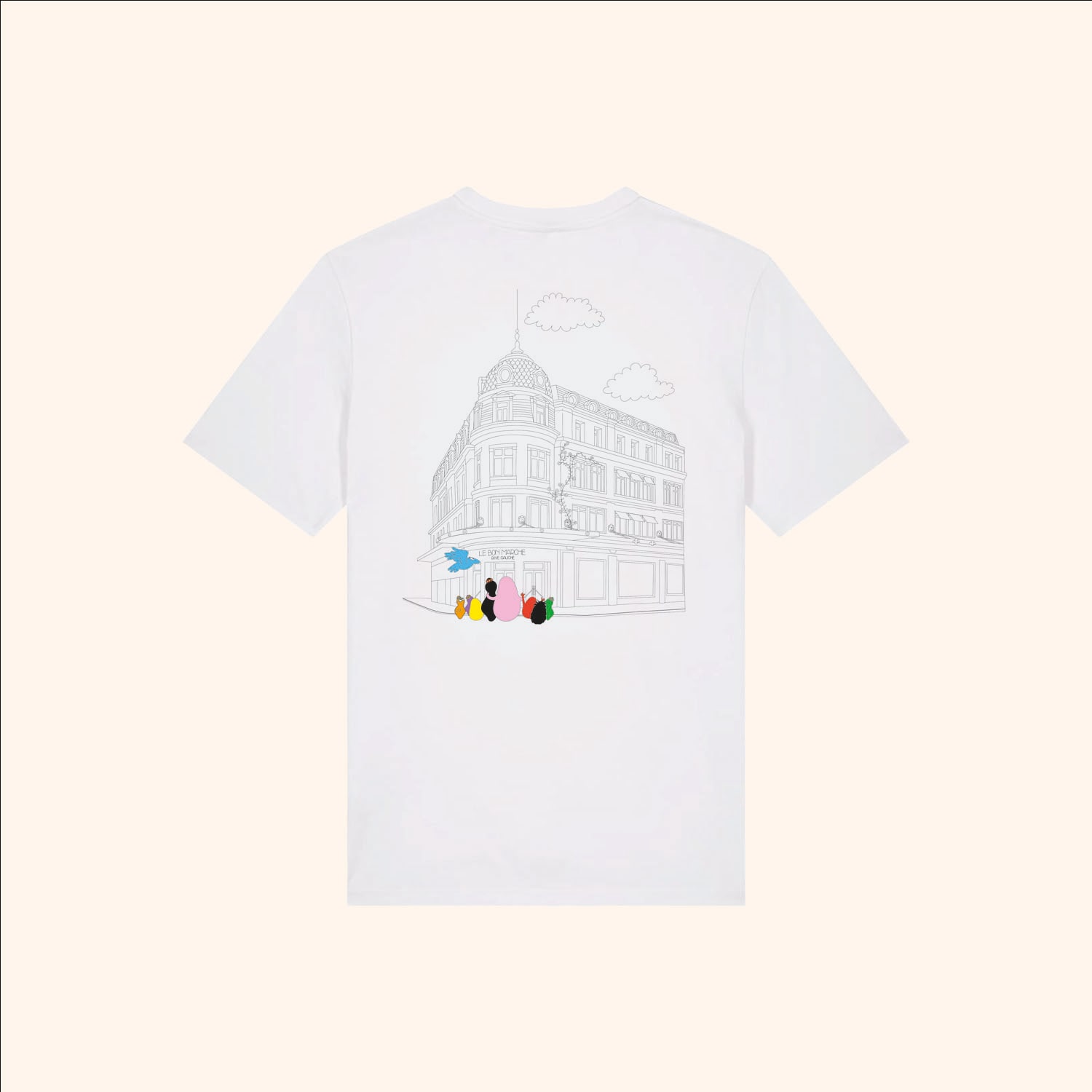 T-shirt Barbapapa I Love Le Bon Marché
