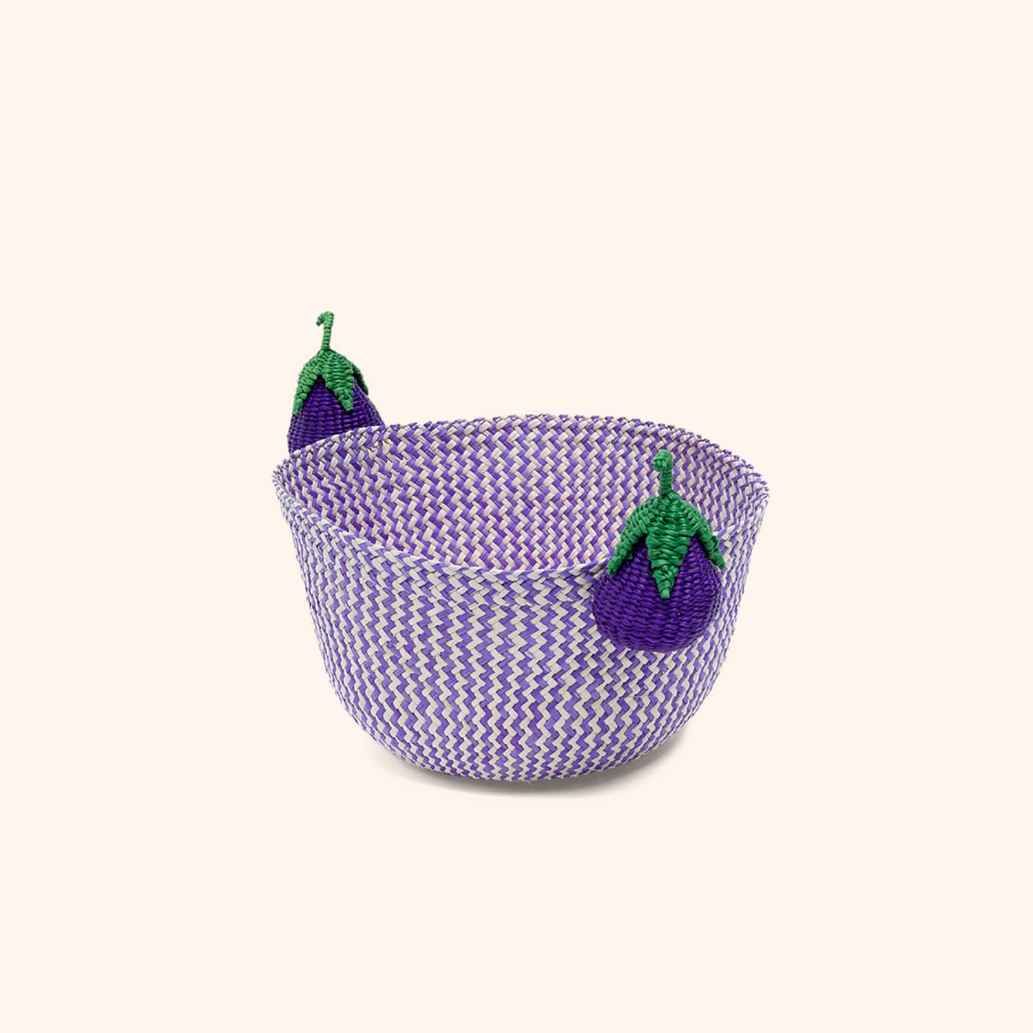 Panier aubergine