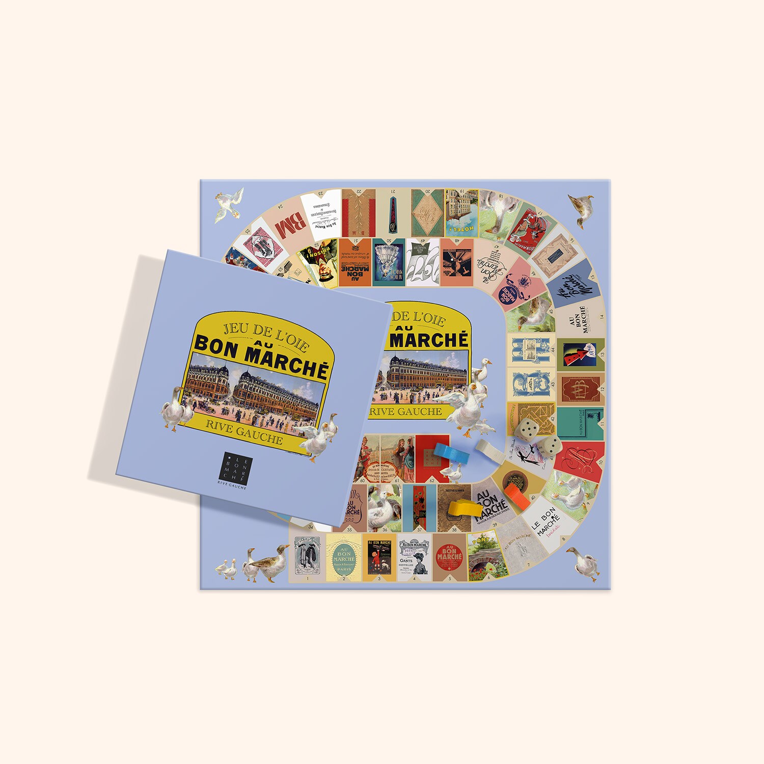 Jeu de l'oie Édition spéciale Le Bon Marché Rive Gauche
