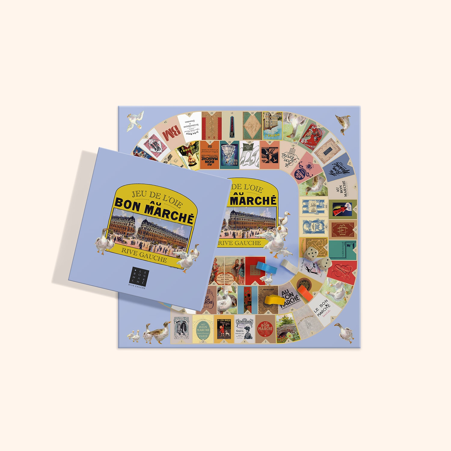 Jeu de l'oie Édition spéciale Le Bon Marché Rive Gauche