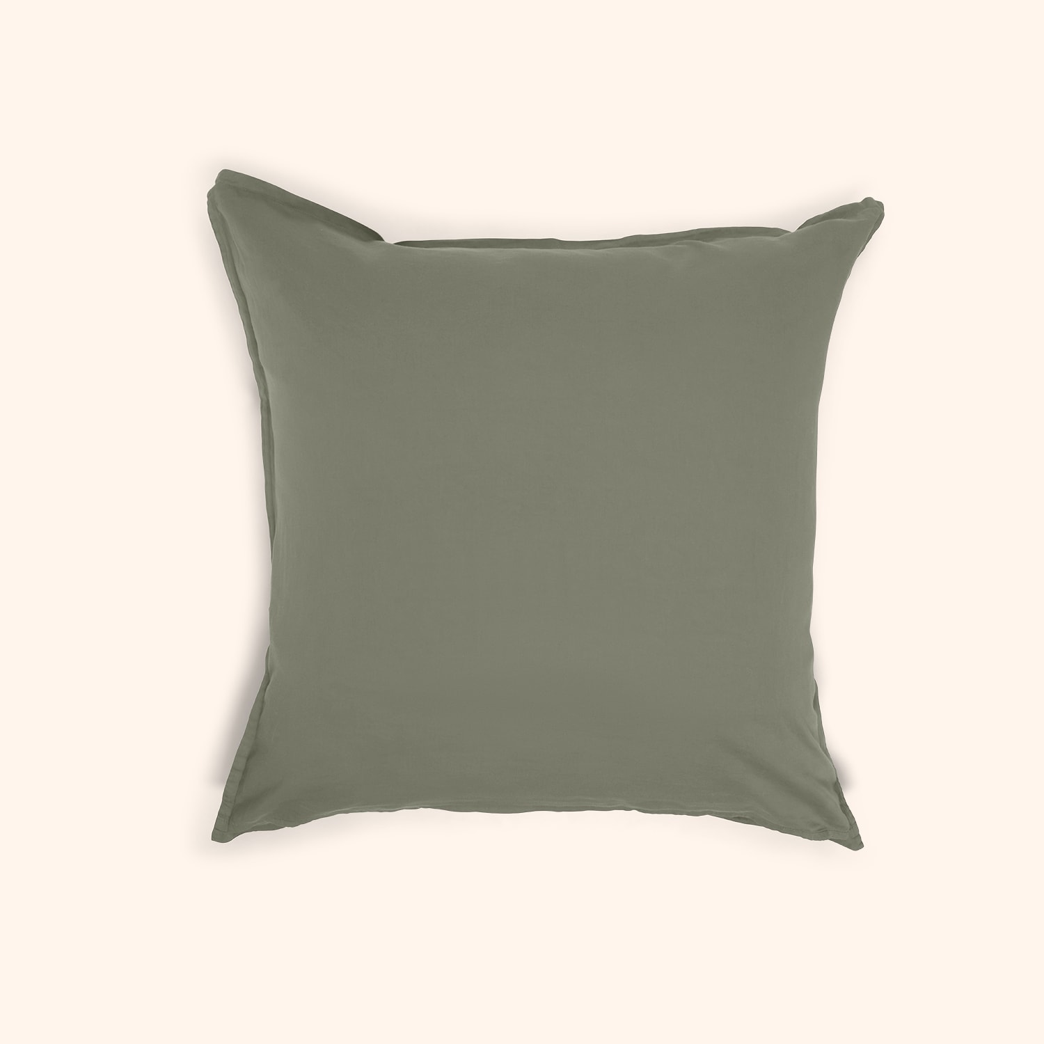 Lot de 2 taies d'oreiller Sati Satin Lavé