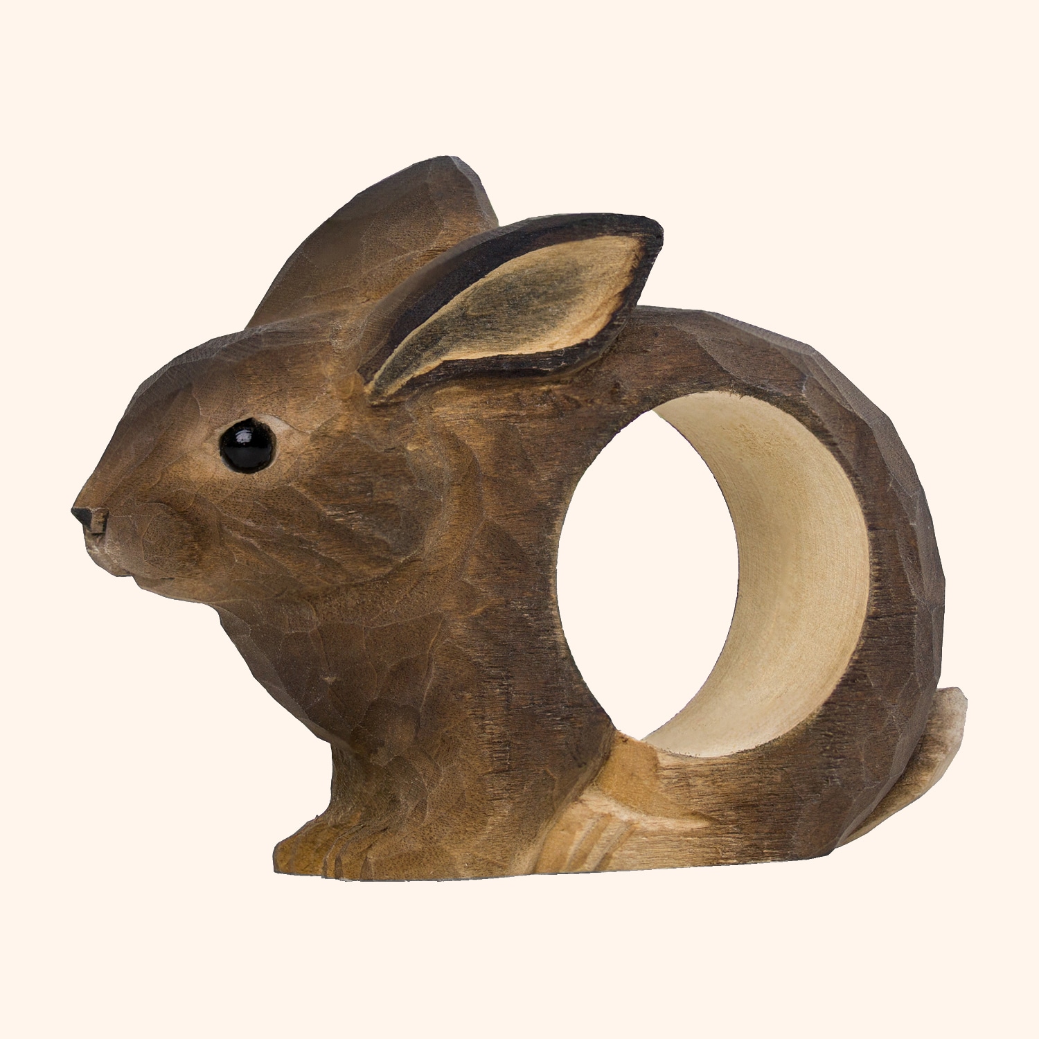 Rond de serviette lapin