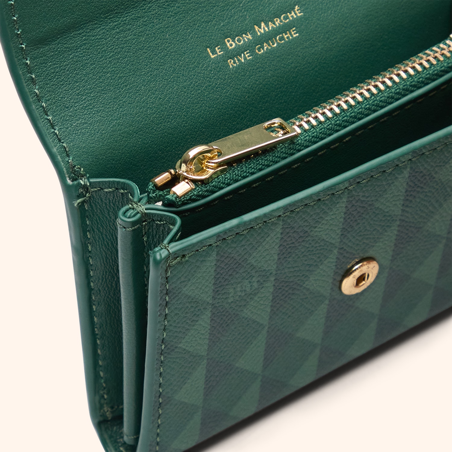 Portemonnaie pression "Prisme"