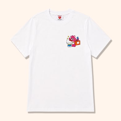 T shirt adulte Hello Kitty & les bisounours "fa&ccedil;ade", , hi-res