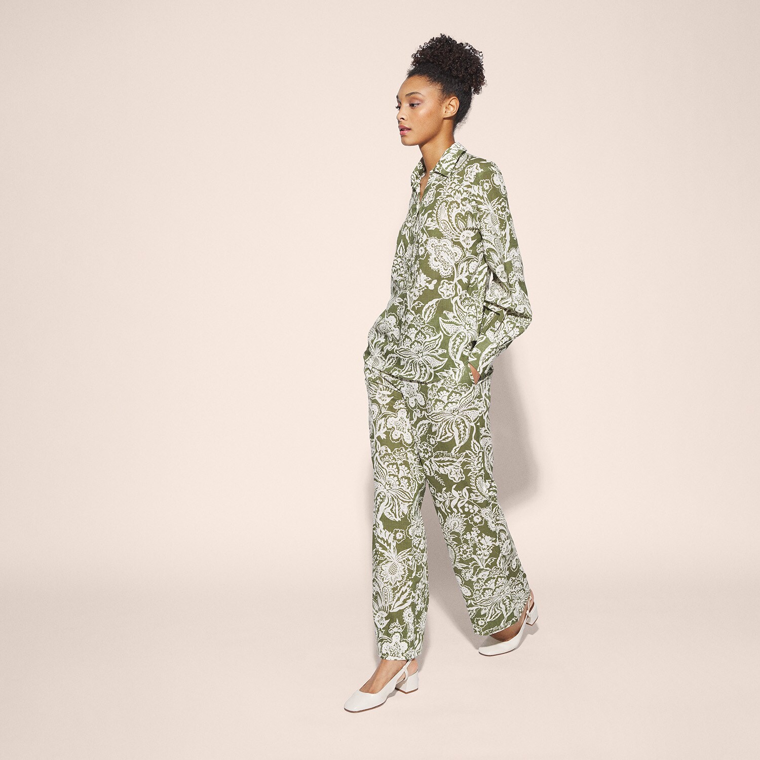 Blouse imprimé floral